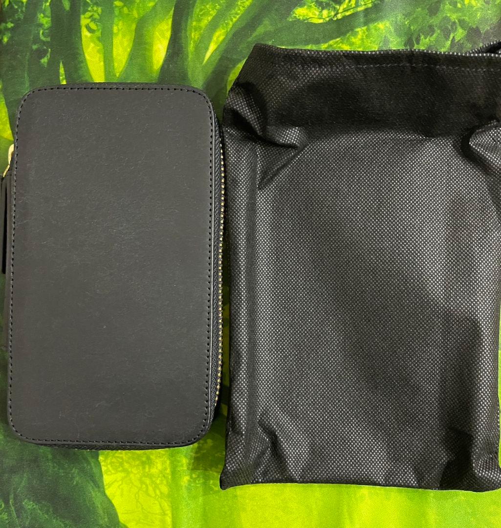 Bahagia（バハギア）プエブロレザー ペンケース ネロ ブラック／10本挿し