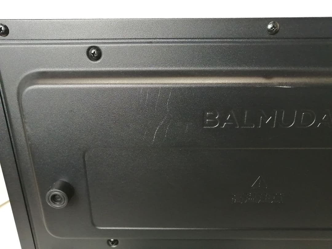 22年製 バルミューダデザイン　オーブンレンジ ブラック　　017