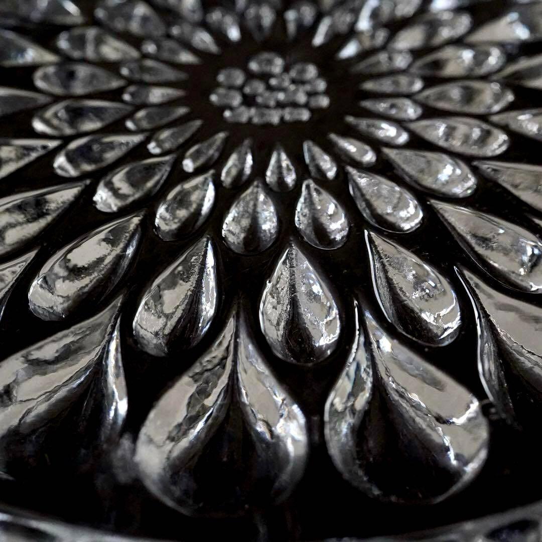 稀少 美品◆オールド バカラ《グート・ドー》プレート7枚セット◆優雅なる光彩