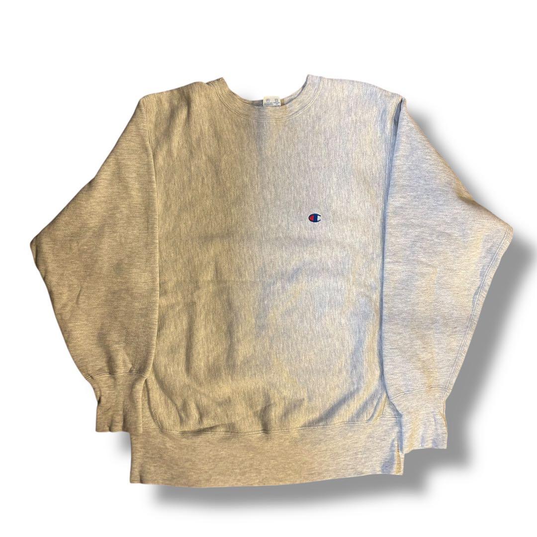 Champion チャンピオン リバースウィーブ 90s USA 霜降り グレー