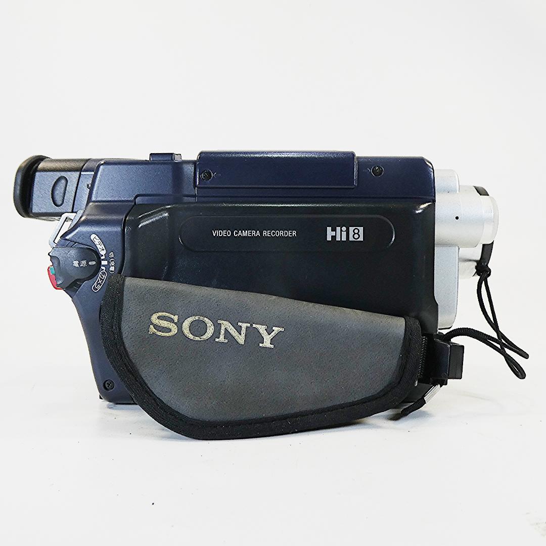 動作良好 Hi8ソニー CCD-TRV106 8ミリビデオカメラ DVD化に最適