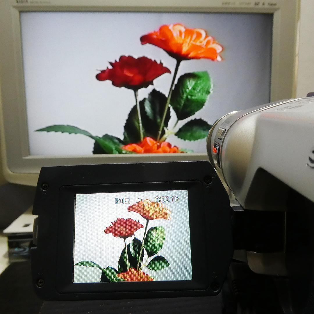 動作良好 Hi8ソニー CCD-TRV106 8ミリビデオカメラ DVD化に最適