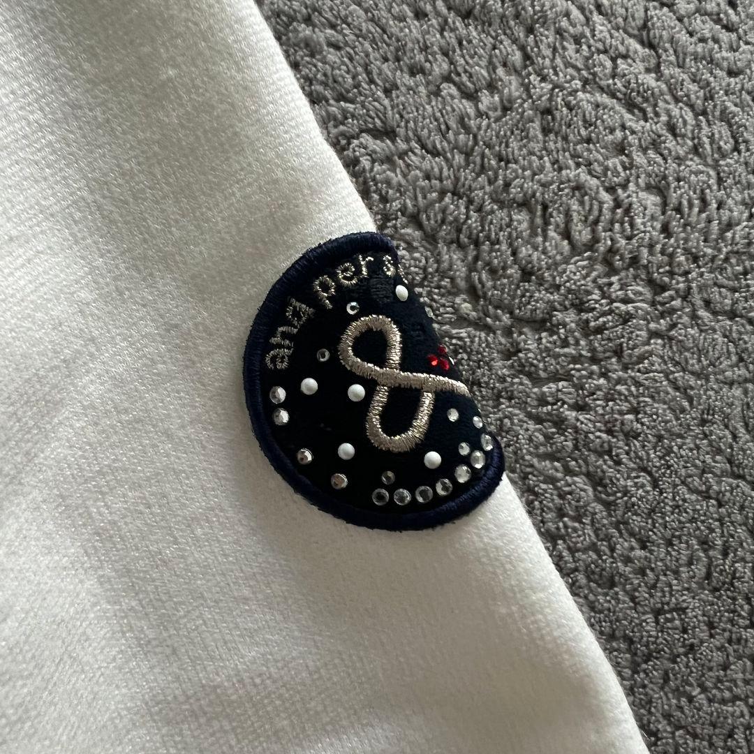 and per se アンパスィ　中綿　ワンピース　ロング　Aライン　長袖　M