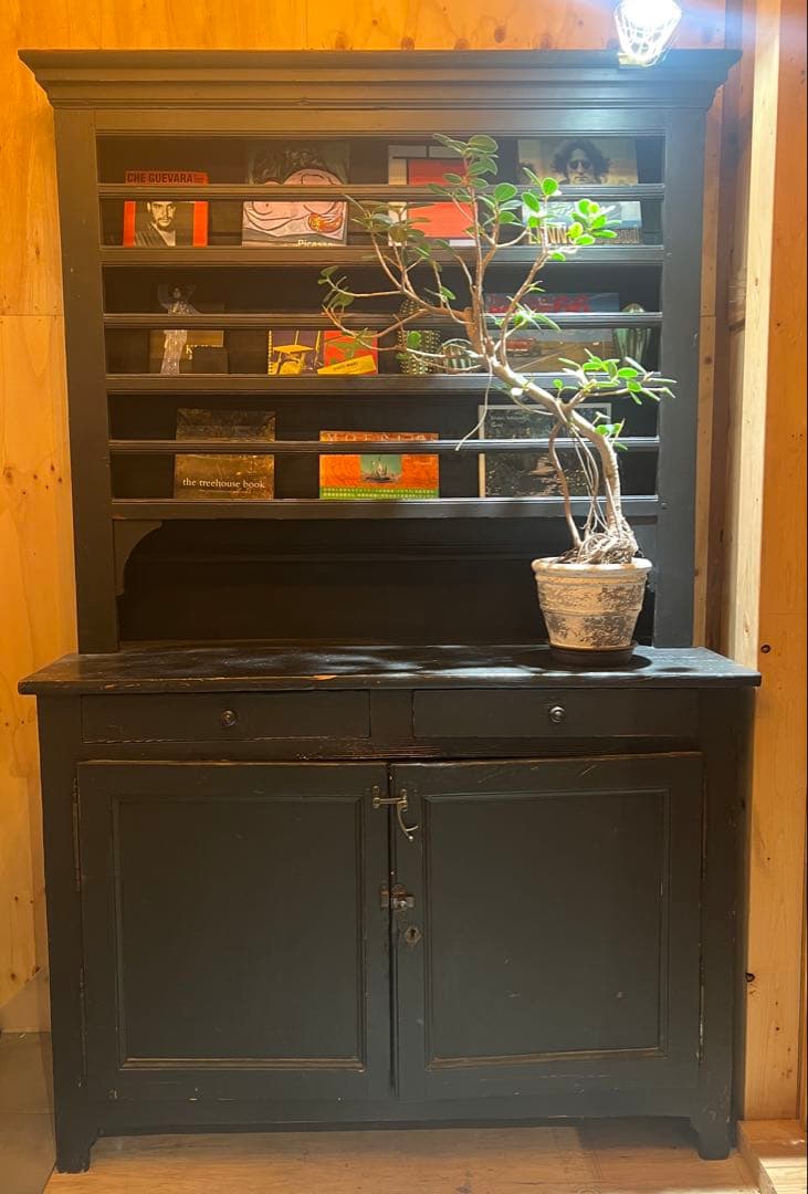 カップボード　本棚　キャビネット　フランス　ヴィンテージ