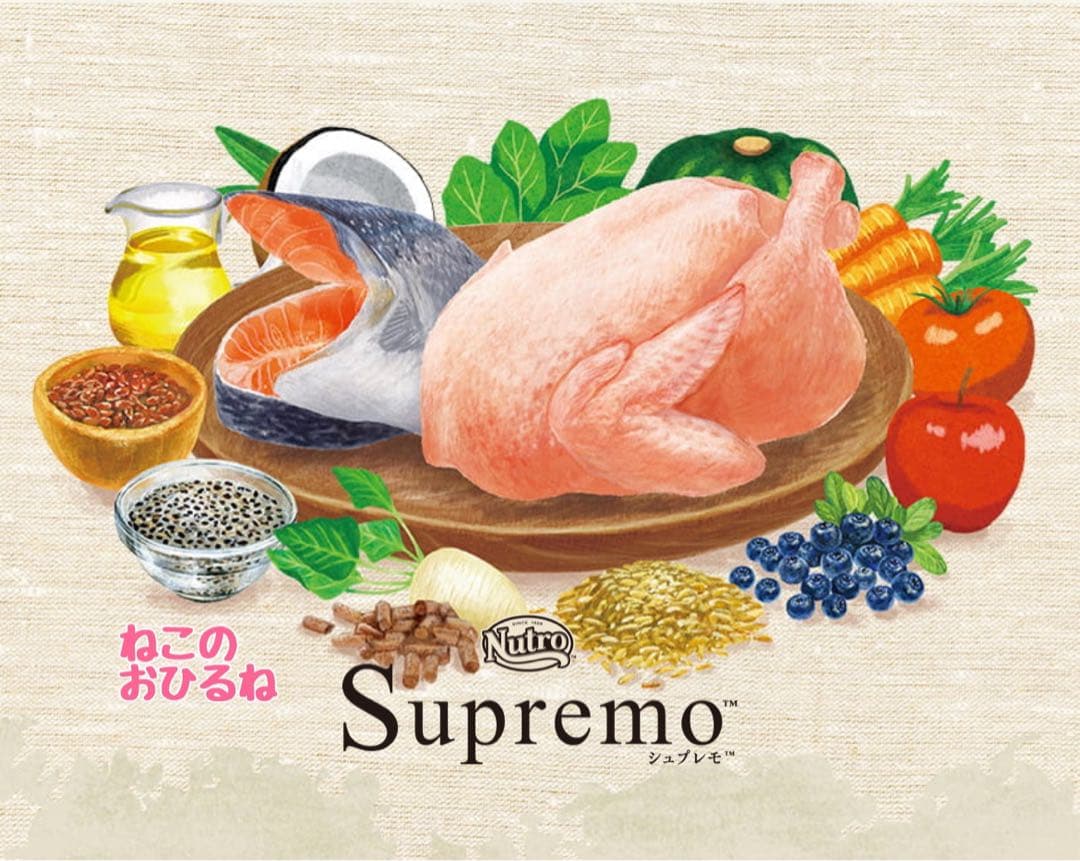 ニュートロシュプレモ　成猫用（白身魚&チキン）3kgパック×２袋　ラッキー商品♪