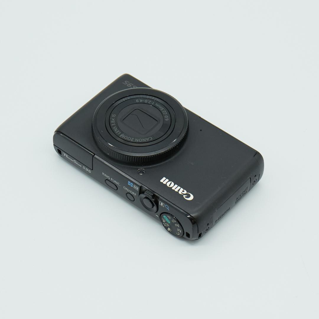 Canon PowerShot S95 元箱付 純正レザーケースセット