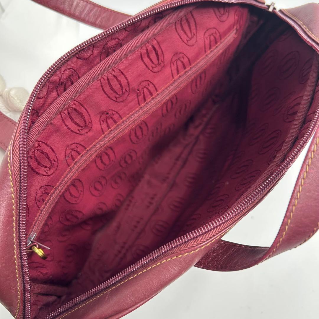 【良品✨️】カルティエ ブリーフケース マストライン A4収納 PC収納可