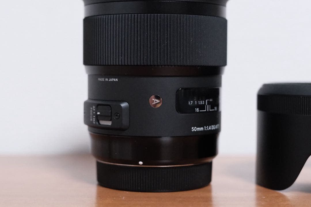 SIGMA 50mm F1.4 DG Artレンズ Canon用