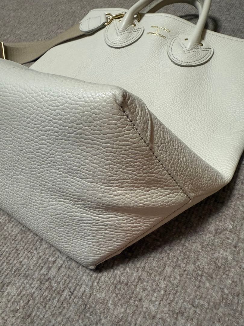 YOUNG&OLSEN ヤングアンドオルセン　ショルダー付トートバッグ