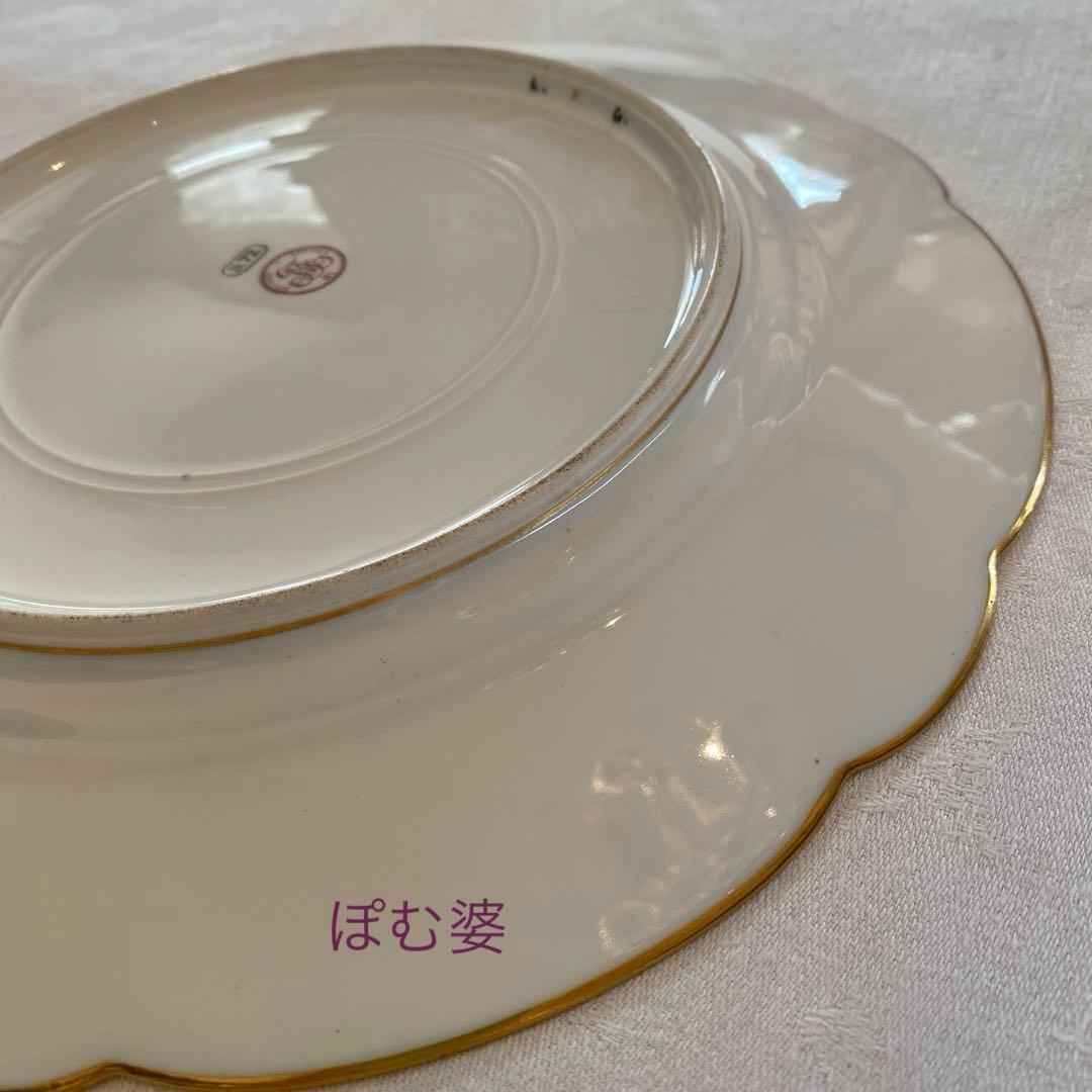 【Sevres セーヴル セーブル】金彩絵付 皿「鳥達のデュプレシス／19世紀」