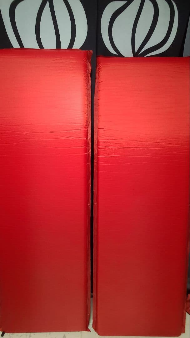 限定カラー Coleman コールマン スリーピングマット 赤 2枚セット