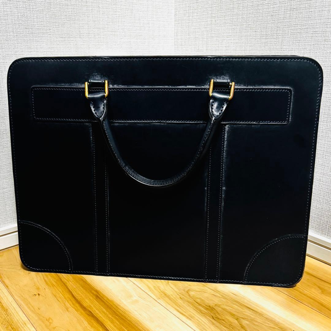 美品 GANZO BRIDLE ブリーフケース ガンゾ 鞄