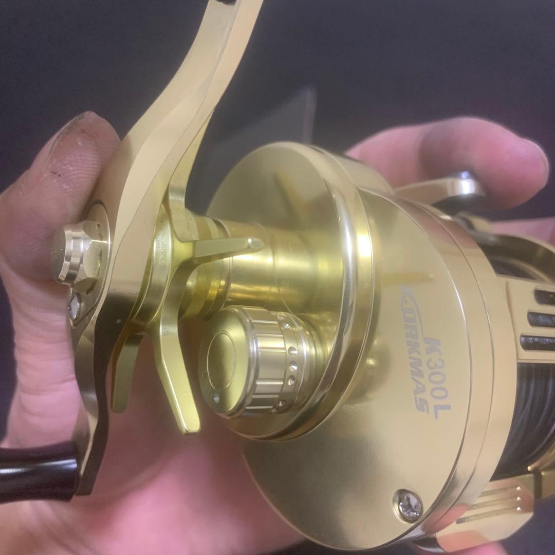 KORKMAS K300 ベイトリール ゴールド