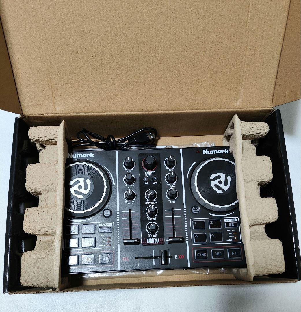 【動作確認済】Numark Party Mix DJコントローラー