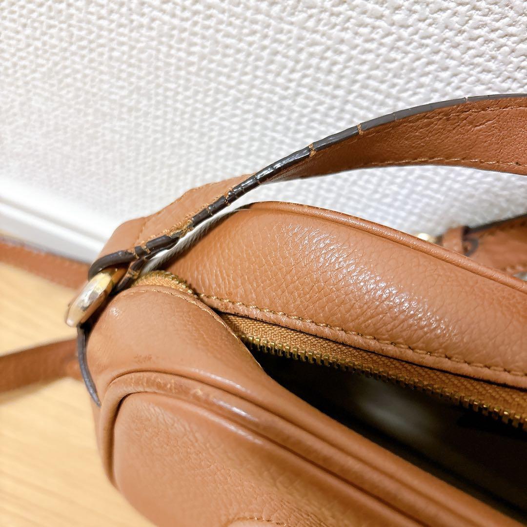 GUCCI SOHO ブラウン ショルダーバッグ