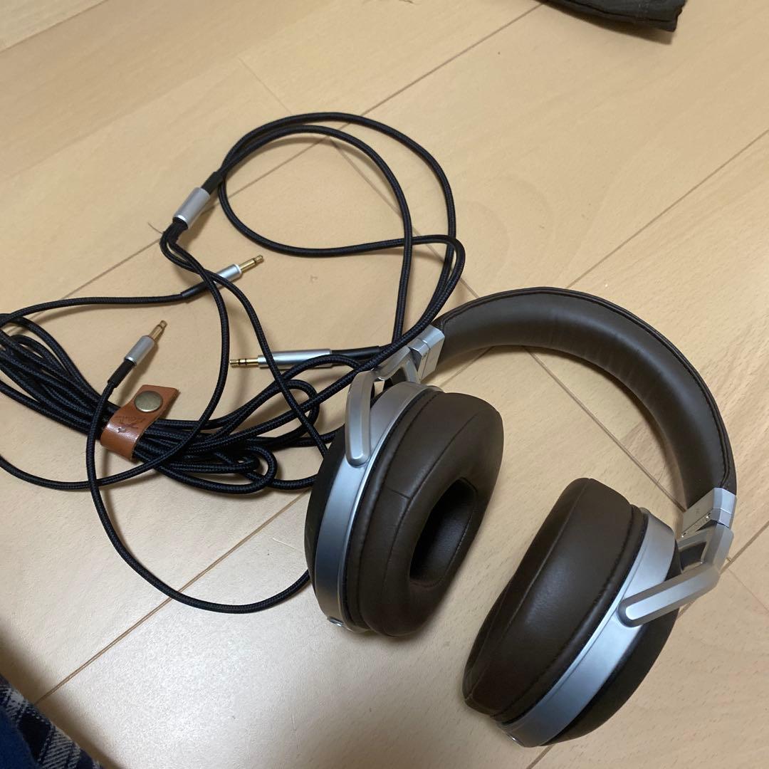 DENON デノン AH-D5200 ヘッドフォン&木製ヘッドホンスタンド