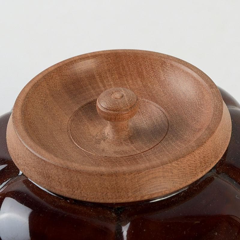 茶道具　久世宗春作　阿古陀茶器　共箱　V　9749