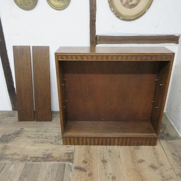 イギリス アンティーク 家具 ブックケース 本棚 書棚 ガラス 英国 6927d