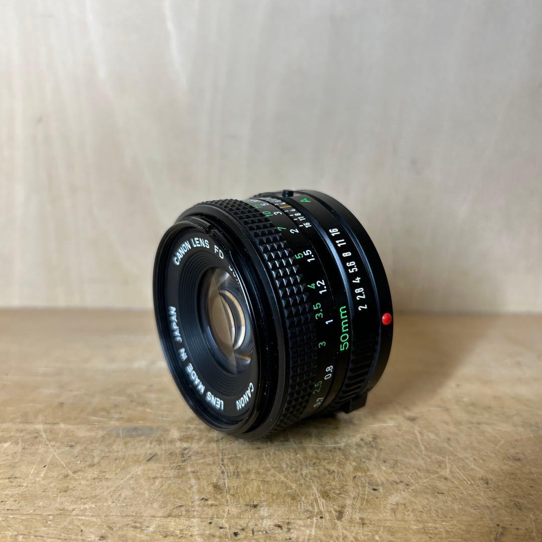 Canon AE-1 P +FD 50 f2.0 電池蓋訳あり完動美品