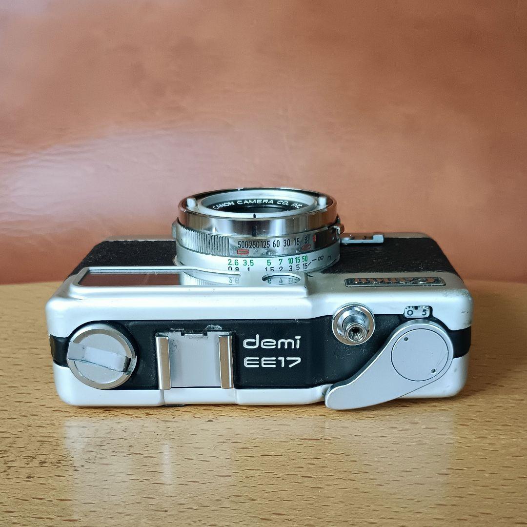 フィルムカメラ【完動品】キャノンデミEE17