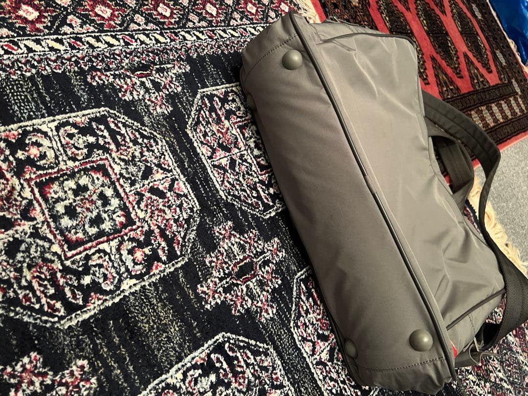 PRADA プラダスポーツ　グレー ナイロン ショルダーバッグ