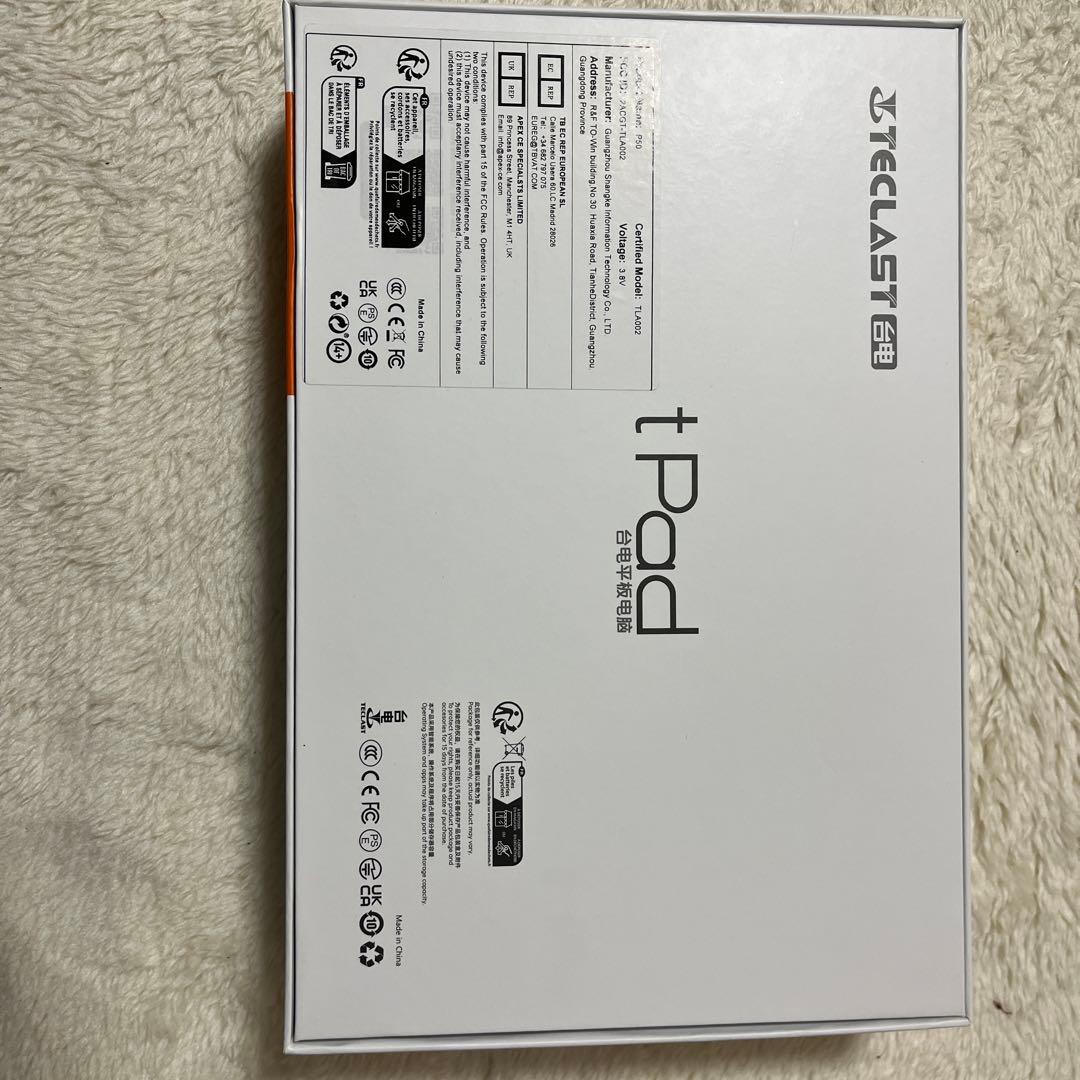 teclast P50新品未使用　付属品あり