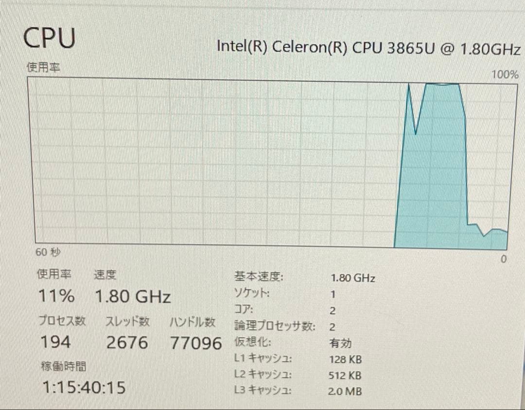 <週末特価> 富士通 一体型デスクトップPC FMVF53B1B SSD換装済