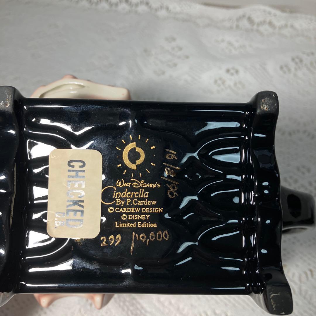 ポール・カーデュー、ディズニーシンデレラ、ミシン型ポット、 陶器ティーポット