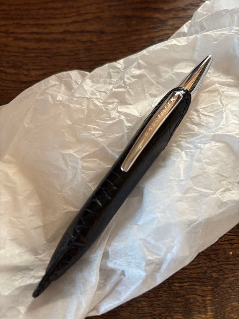 JORG HYSEKヨルグ・イゼック ボールペンシルバーフィニッシュダイヤモンド