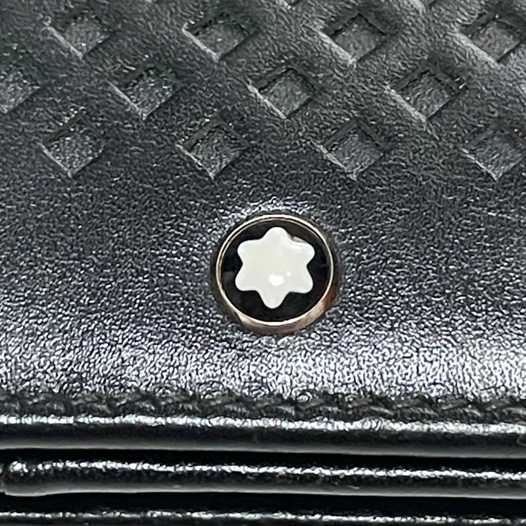 モンブラン　名刺入れ　カードケース　ブラック