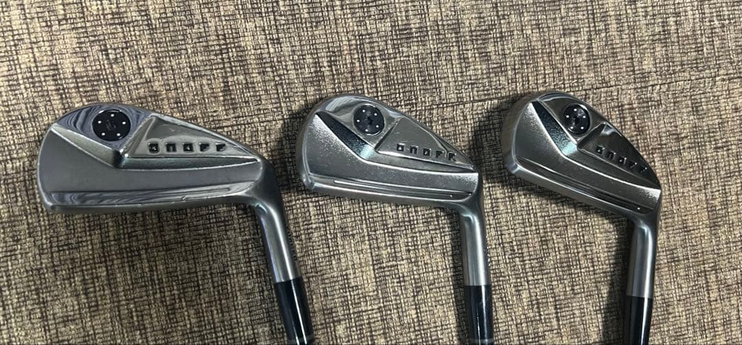 オノフ　FORGED IRON KURO チャコールブラック　5-P 6本セット