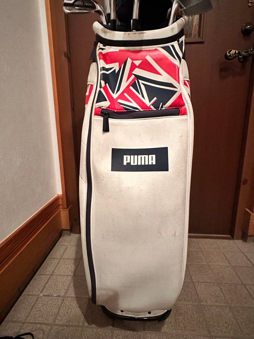 PUMA ゴルフバッグ ユニオンジャックデザイン