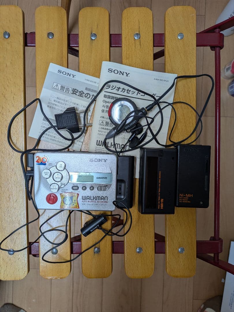 【限定20th】Sony WM-GX677 付属品多数 世界対応