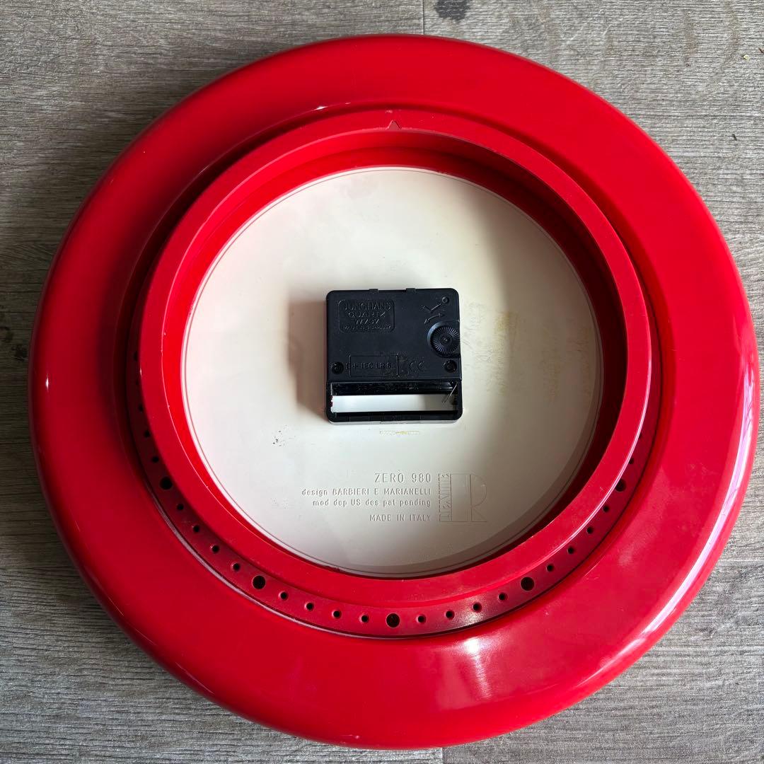 REXITE ZERO 980 イタリア　ヴィンテージ 80年代　壁掛時計