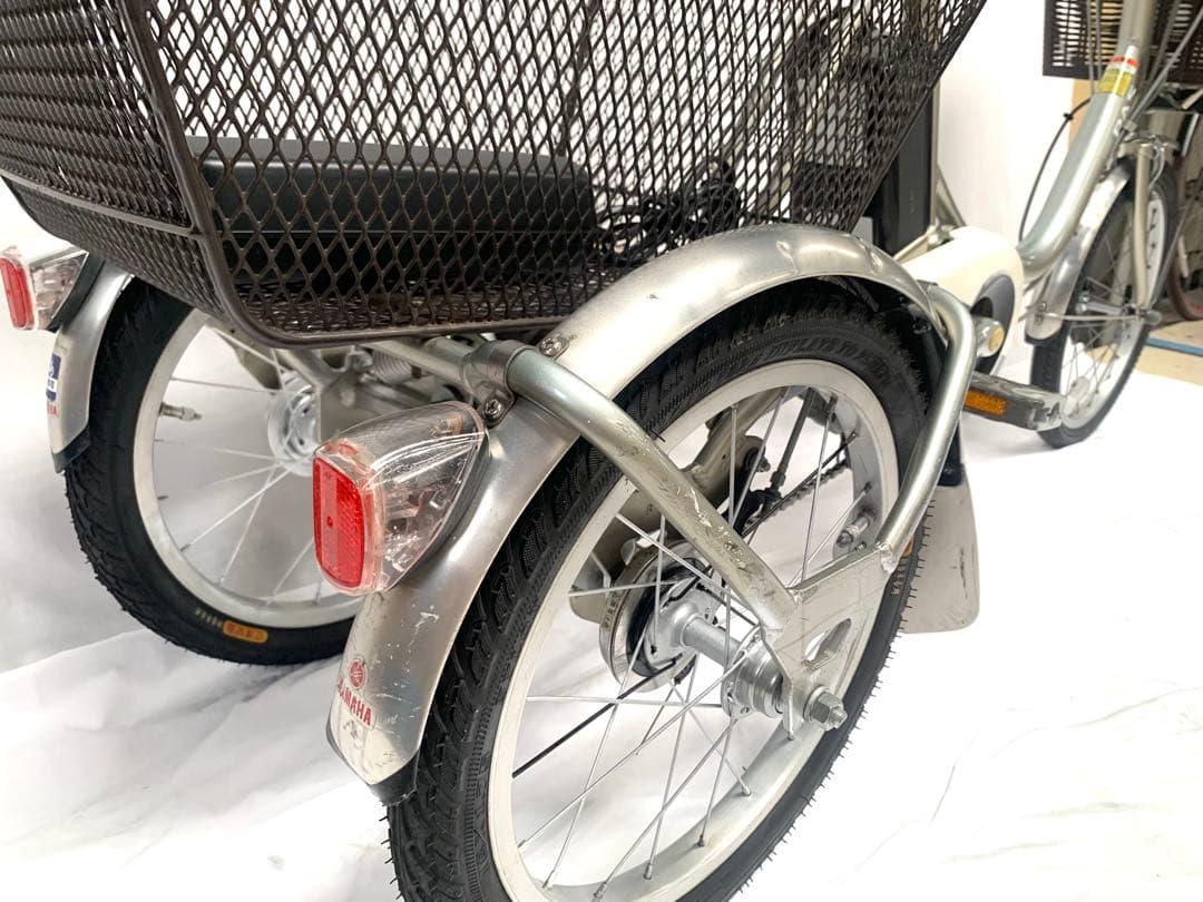 【即乘】送料無料 YAMAHA 電動アシスト三輪自転車 PAS 動作確認済