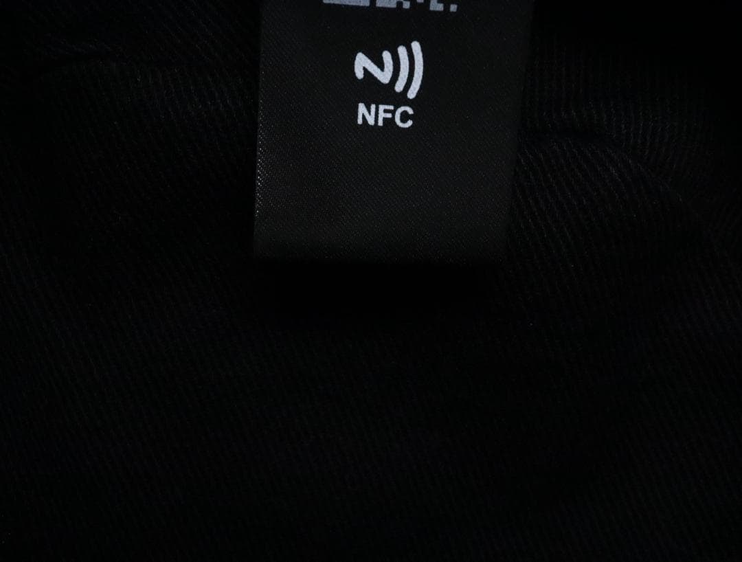 プラダ 2HC250 トライアングルロゴ ハット XL コットン ブラック