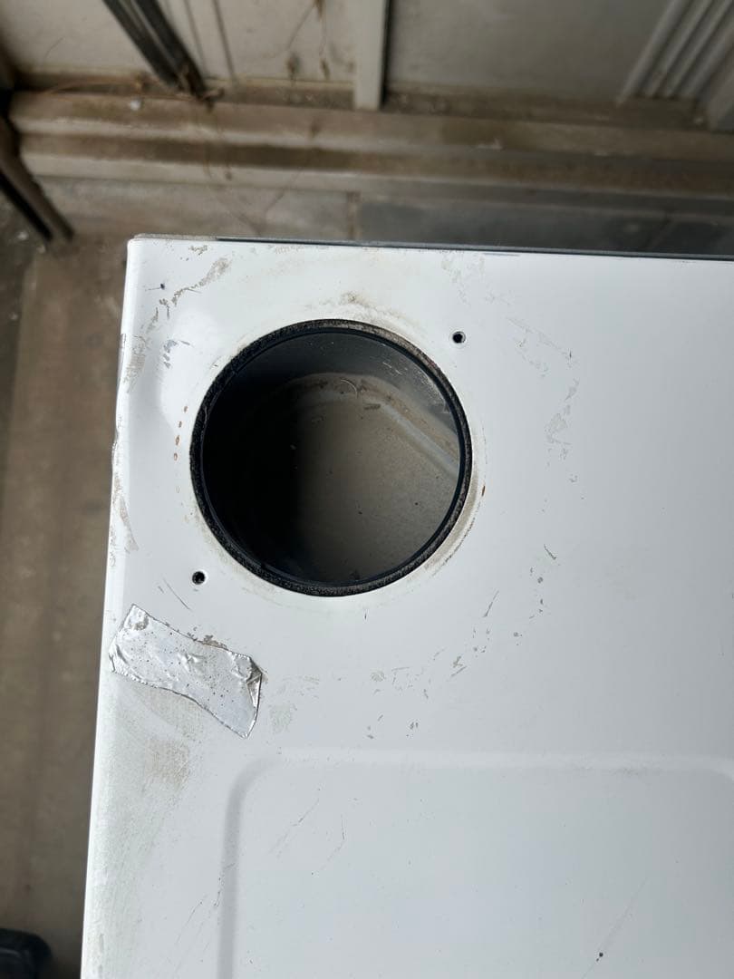 Rinnai　リンナイ　ガス衣類乾燥機　乾太く 清掃済み　ホワイト　即購入OK②