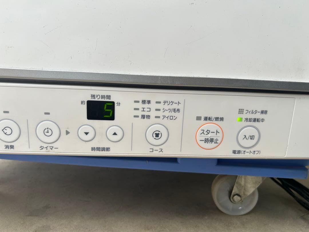 Rinnai　リンナイ　ガス衣類乾燥機　乾太く 清掃済み　ホワイト　即購入OK②