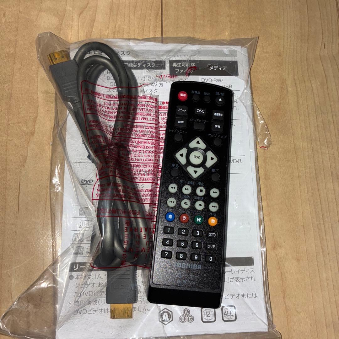 美品　完動品　動作ok 東芝　ブルーレイプレーヤー　DBP-S500