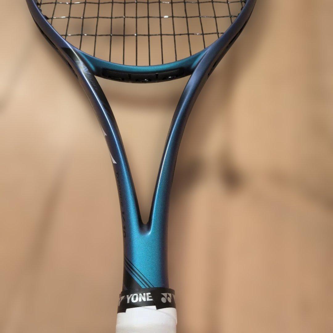 [美品]MIZUNO ミズノ 軟式テニスラケット DFORCE V-10 0U