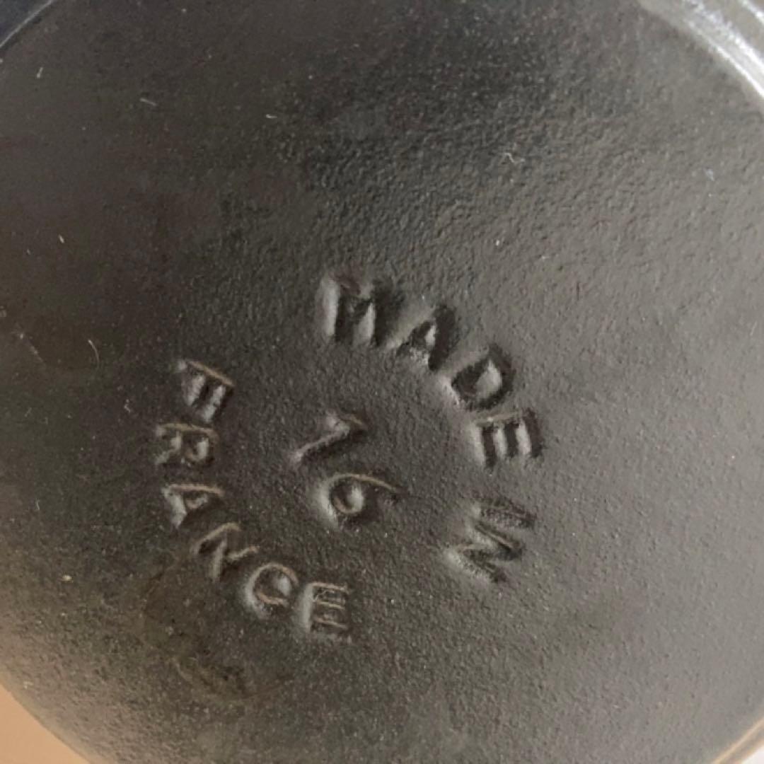 ストウブ　16cm ココット　デ　ゴハン　ブラック