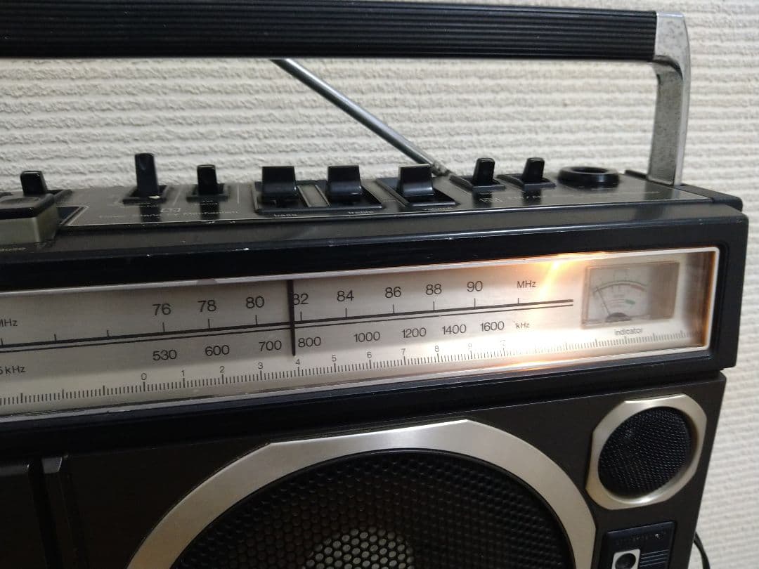 【昭和レトロ】ナショナル　ラジカセ　National　RQ-568