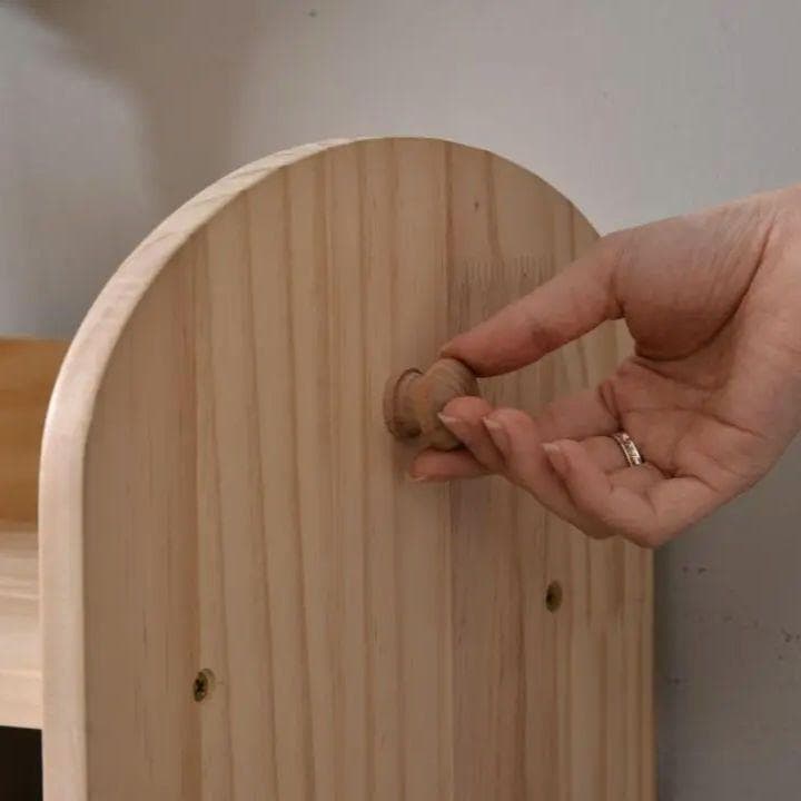 天然木 オモチャ収納 ラック おもちゃ箱 おしゃれ ワイドタイプ 大容量 絵本棚