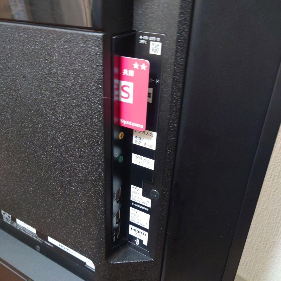 ⚠️ジャンク　ソニーブラビア　KJ-49X9000F 4K液晶テレビ　49インチ