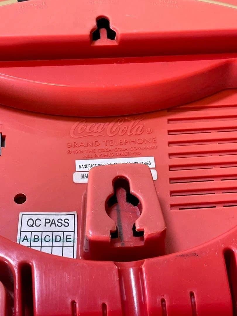 コカコーラ 1995年 電話機 Coke Phone 点灯OK DC12V付