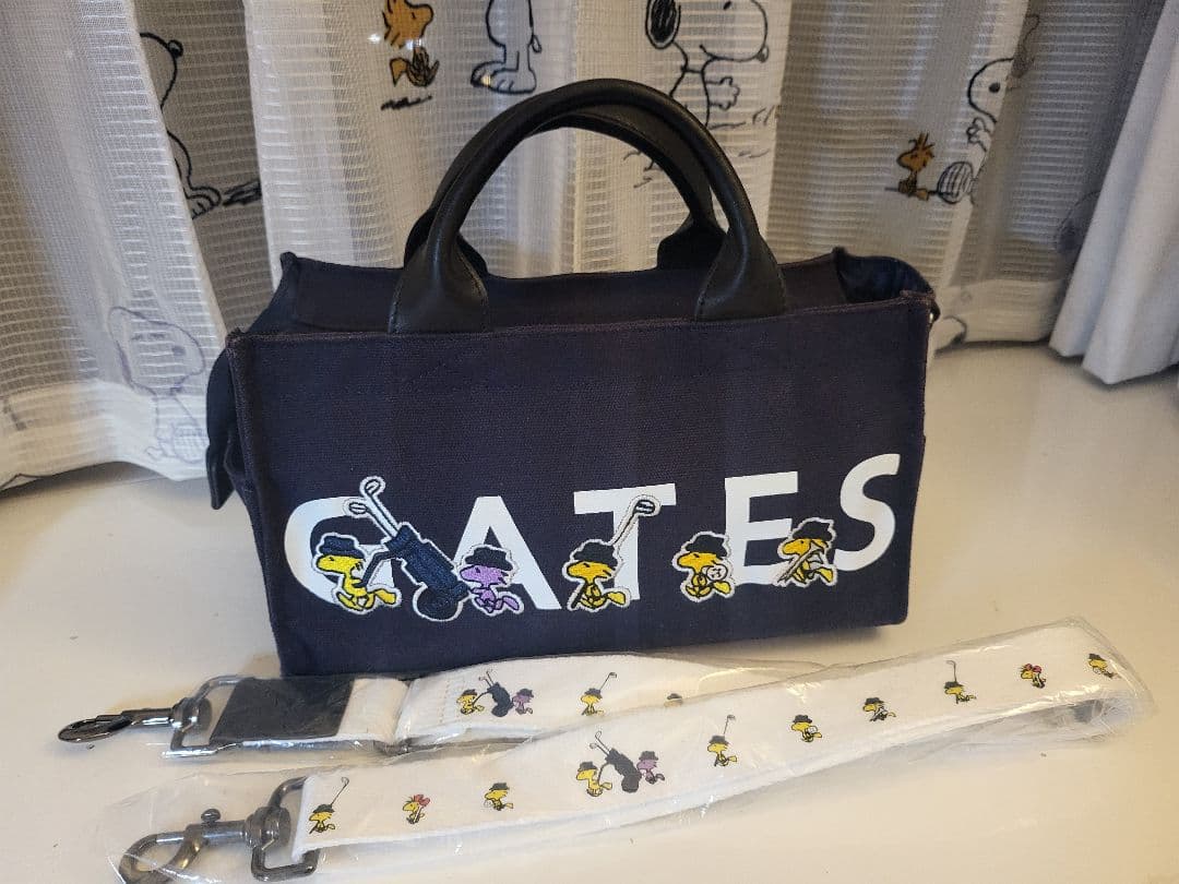 パーリーゲイツ　スヌーピーコラボ　カートバック ウッドストック