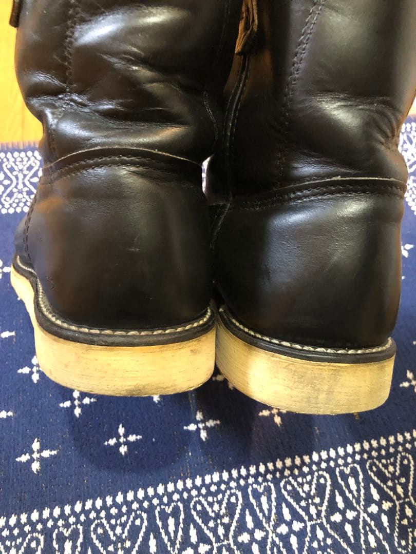 【良品】90sレッドウィング 廃盤8169 ブラック ペコス 7E エンジニア