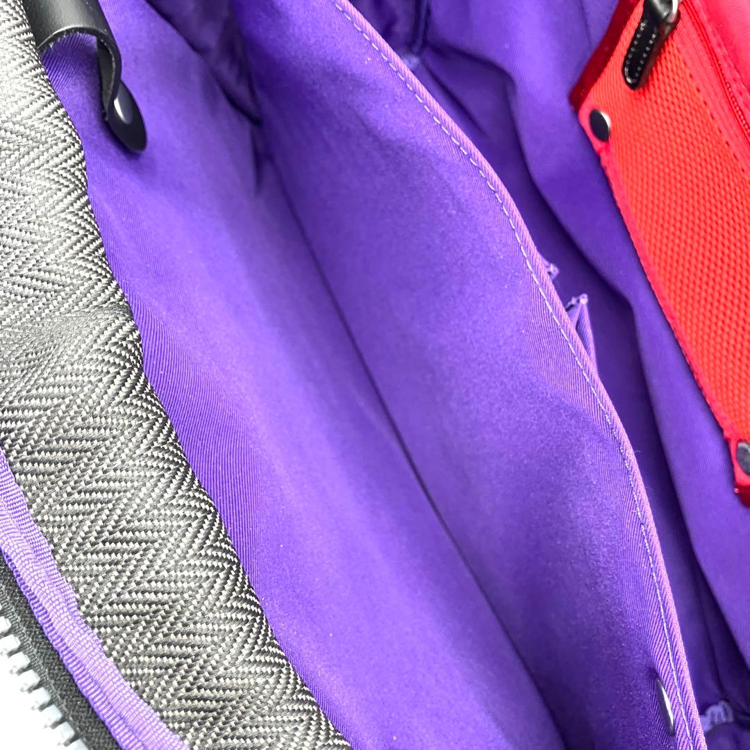 【極美品】 ポールスミス ace. コラボ ビジネスバッグ 2way 2層 鍵付