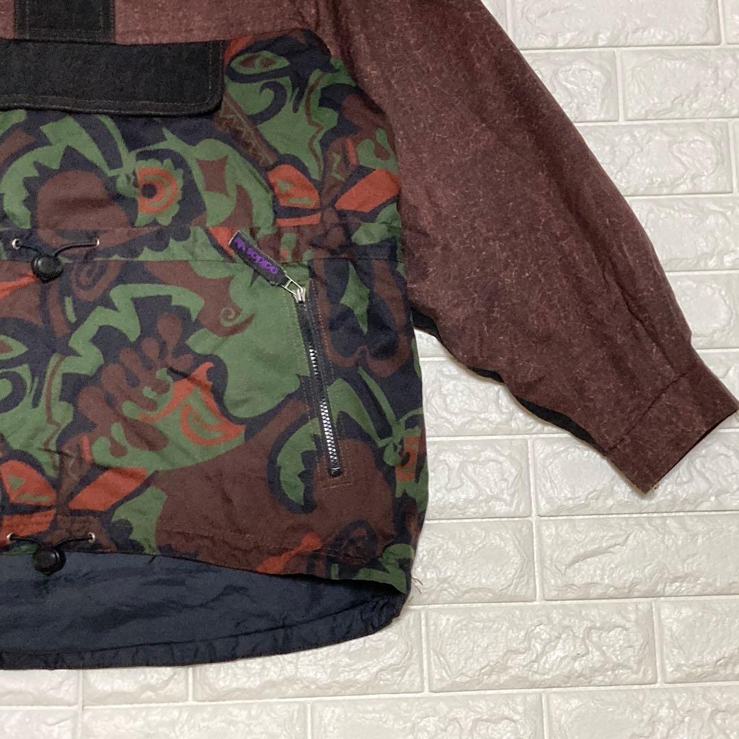 激レア adidas 90s スノボウェア アノラックジャケット デサント XL