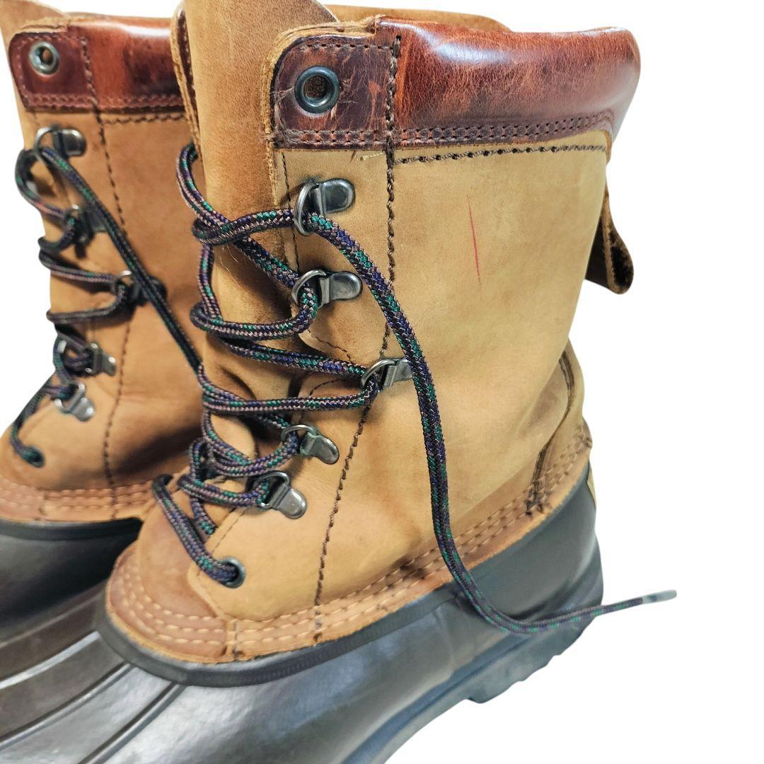 【希少】L.L.Bean ビーンブーツ Vibram レザーブーツ USA製